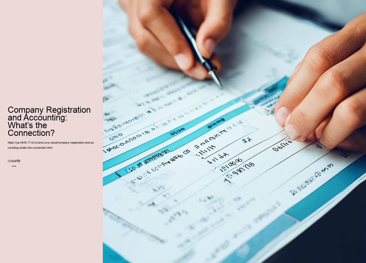 Company Registration and Accounting: What’s the Connection?